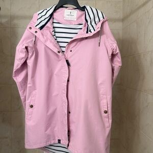 Women's Pink Rain Wear - Jacket